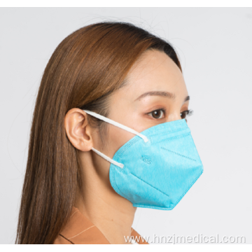 Blue Color Disposable 5Ply Filtering Face Mask